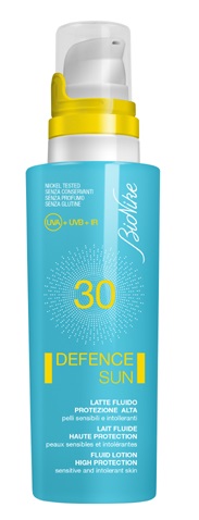 DEFENCE SUN 30 LATTE FLUIDO PROTEZIONE ALTA 125 ML - Farmacia Murachelli Di Putelli dr. Giovanni