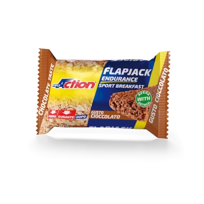 PROACTION FLAP JACK BARRETTA ENERGETICA CON AVENA AL CIOCCOLATO 100 G - Farmacia Murachelli Di Putelli dr. Giovanni