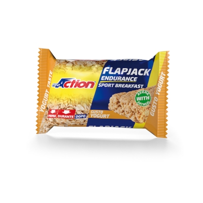 PROACTION FLAP JACK BARRETTA ENERGETICA CON AVENA ALLO YOGURT 100 G - Farmacia Murachelli Di Putelli dr. Giovanni