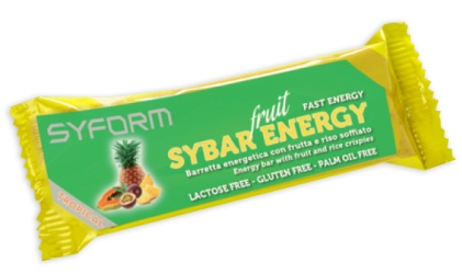 SYBAR ENERGY FRUIT BARRETTA TROPICAL 40 G - Farmacia Murachelli Di Putelli dr. Giovanni