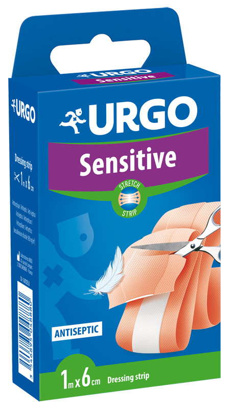 CEROTTO DA TAGLIARE URGO SENSITIVE STRETCH MT 1 X 6 CM - Farmacia Murachelli Di Putelli dr. Giovanni