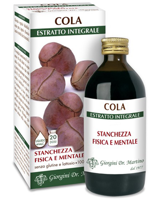 COLA ESTRATTO INTEGRALE 200 ML - Farmacia Murachelli Di Putelli dr. Giovanni