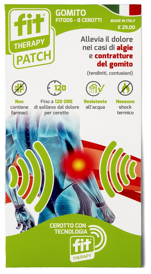 CEROTTO FIT THERAPY GOMITO 8 PEZZI - Farmacia Murachelli Di Putelli dr. Giovanni