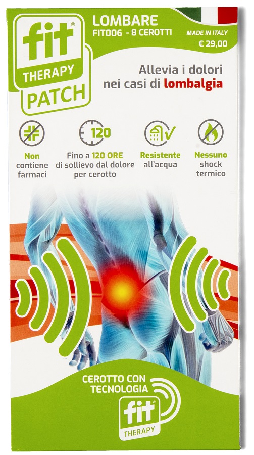 CEROTTO FIT THERAPY LOMBARE 8 PEZZI - Farmacia Murachelli Di Putelli dr. Giovanni
