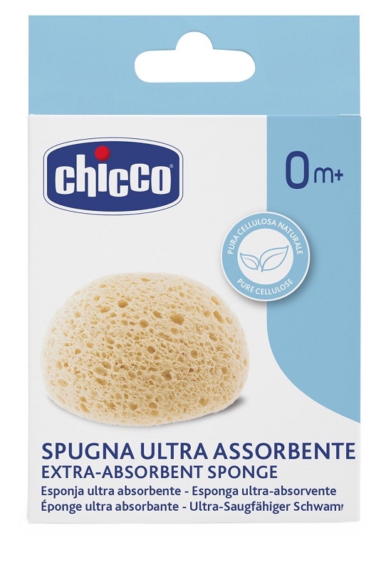 CHICCO SPUGNA ULTRASSOR IGIENE SICURA - Farmacia Murachelli Di Putelli dr. Giovanni