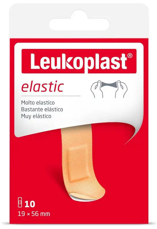 LEUKOPLAST ELASTIC 56X19 10 PEZZI - Farmacia Murachelli Di Putelli dr. Giovanni