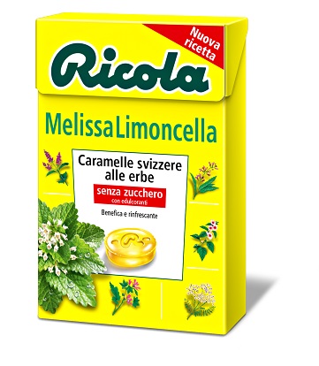 RICOLA MELISSA LIMONCELLA SENZA ZUCCHERO 50 G - Farmacia Murachelli Di Putelli dr. Giovanni