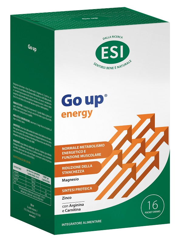 ESI GO UP ENERGY 16 POCKET DRINK DA 20 ML - Farmacia Murachelli Di Putelli dr. Giovanni