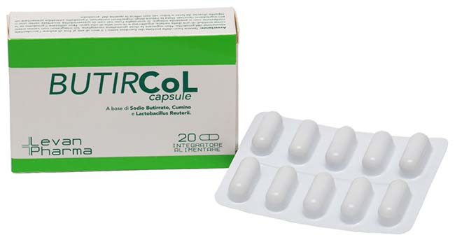 BUTIRCOL 20 CAPSULE - Farmacia Murachelli Di Putelli dr. Giovanni