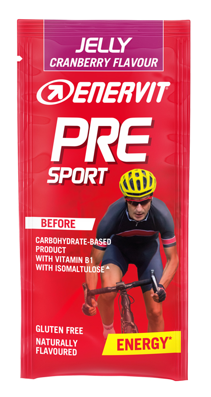 PRE SPORT GUSTO MIRTILLO ROSSO 1 BUSTINA IN GELATINA 45 G - Farmacia Murachelli Di Putelli dr. Giovanni
