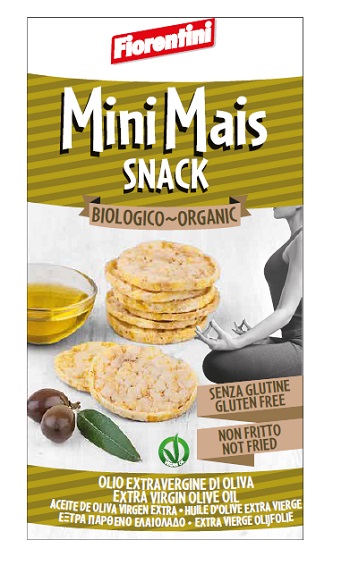 BIO MINI SNACK GALLETTE DI MAIS ALL'OLIO EXTRAVERGINE D'OLIVA 50 G - Farmacia Murachelli Di Putelli dr. Giovanni