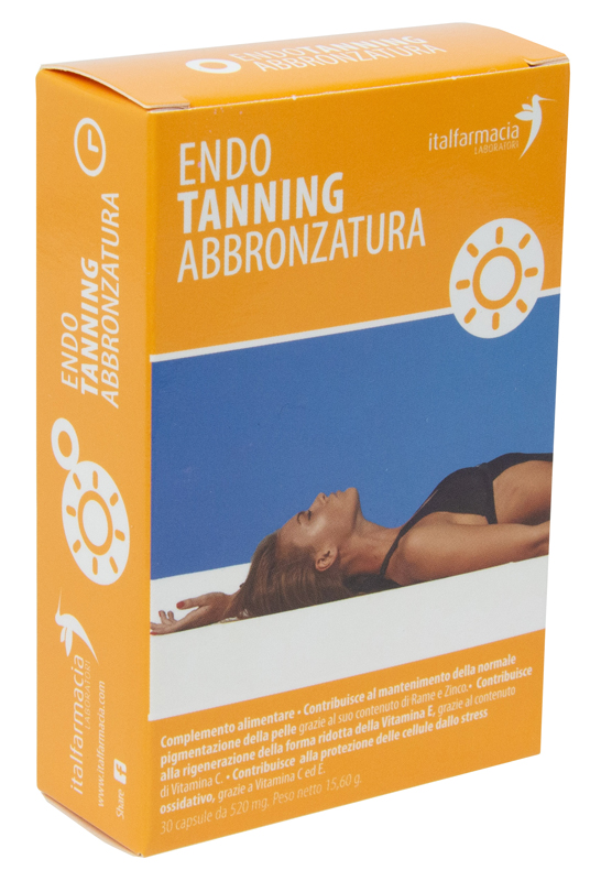 ENDO TANNING ABBRONZATURA 30 CAPSULE - Farmacia Murachelli Di Putelli dr. Giovanni