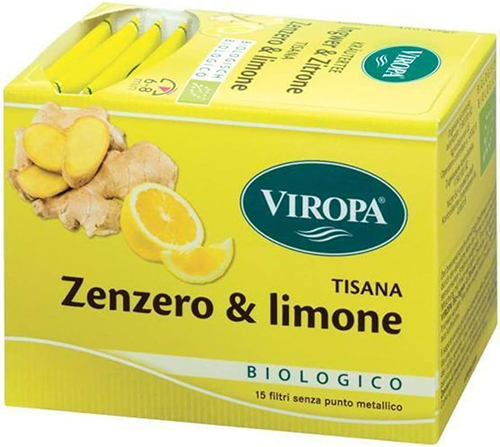 VIROPA ZENZERO&LIMONE BIOLOGICO 15 FILTRI - Farmacia Murachelli Di Putelli dr. Giovanni