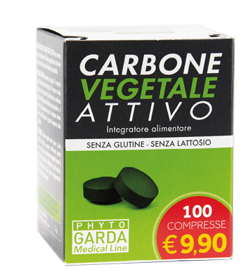 CARBONE VEGETALE ATTIVO 100 COMPRESSE - Farmacia Murachelli Di Putelli dr. Giovanni