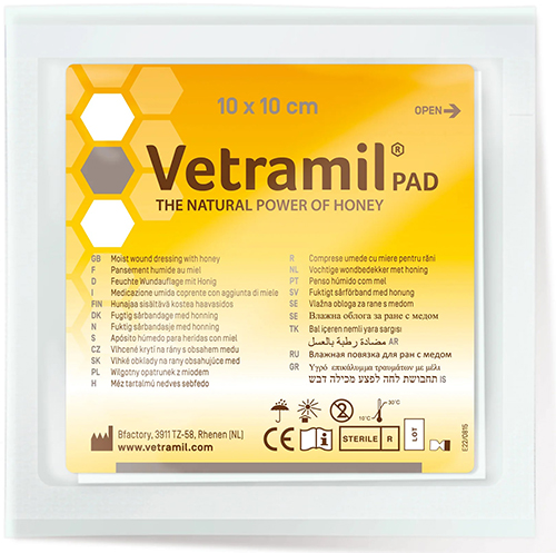 VETRAMIL PAD GARZA 10 X 10CM 5 PEZZI USO VETERINARIO - Farmacia Murachelli Di Putelli dr. Giovanni