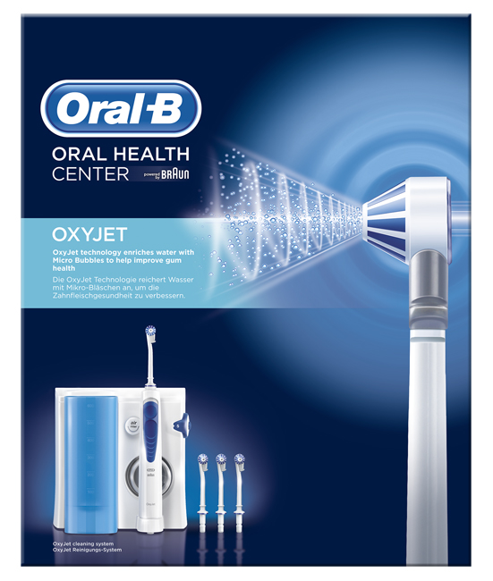 ORAL-B ORAL HEALTH CENTER IDROPULSORE OXYJET MD20 - Farmacia Murachelli Di Putelli dr. Giovanni
