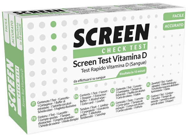 SCREEN TEST RAPIDO 25-IDROSSIVITAMINA D PUNGIDITO 1 PEZZO - Farmacia Murachelli Di Putelli dr. Giovanni