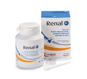 RENAL N MANGIME COMPLEMENTARE PER CANI E GATTI BARATTOLO 70 G - Farmacia Murachelli Di Putelli dr. Giovanni
