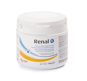 RENAL N MANGIME COMPLEMENTARE PER CANI E GATTI BARATTOLO 240 G - Farmacia Murachelli Di Putelli dr. Giovanni