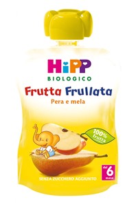 HIPP BIO FRUTTA FRULLATA PERA MELA 90 G - Farmacia Murachelli Di Putelli dr. Giovanni