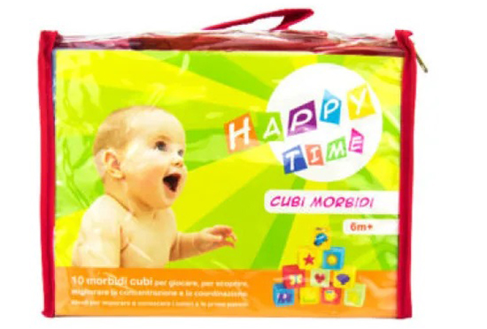 FIOCCHI DI RISO HAPPY TIME CUBI MORBIDI 6M+ - Farmacia Murachelli Di Putelli dr. Giovanni
