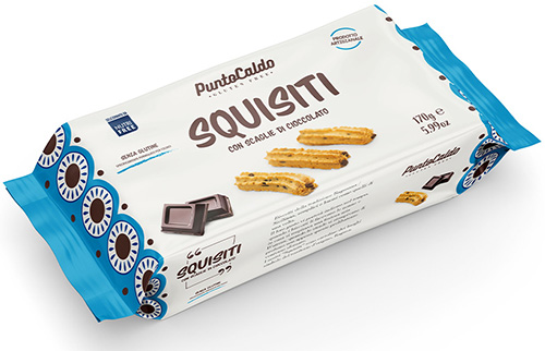 SQUISITI CON SCAGLIE DI CIOCCOLATO SENZA GLUTINE 220 G - Farmacia Murachelli Di Putelli dr. Giovanni