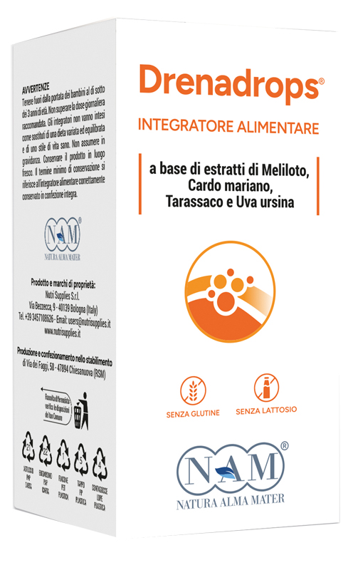 DRENADROPS SOLUZIONE IDROALCOLICA 100 ML - Farmacia Murachelli Di Putelli dr. Giovanni