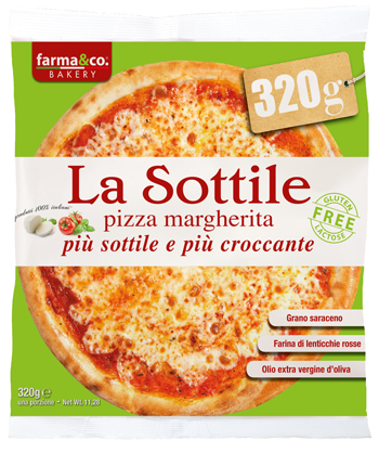 FARMA&CO PIZZA MARGHERITA LA SOTTILE 320 G - Farmacia Murachelli Di Putelli dr. Giovanni