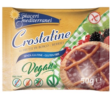 PIACERI MEDITERRANEI CROSTATINE FRUTTI DI BOSCO 50 G - Farmacia Murachelli Di Putelli dr. Giovanni