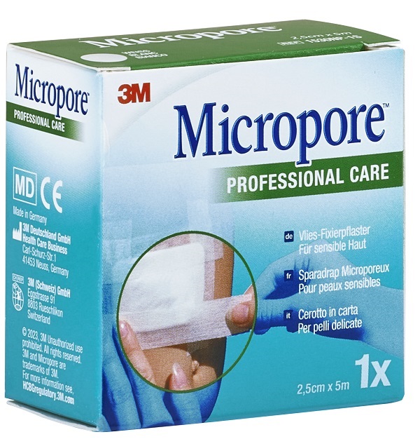 CEROTTO IN ROCCHETTO MICROPORE 1,25X500 CM RICARICA - Farmacia Murachelli Di Putelli dr. Giovanni