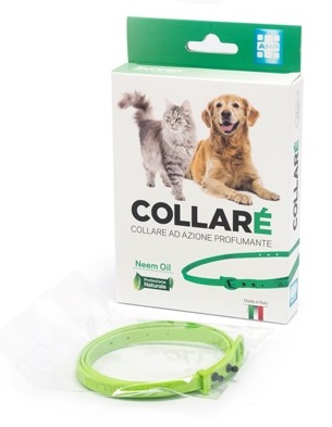 COLLARE' COLLARE PER CANI E GATTI AD AZIONE PROFUMANTE VERDE CON OLIO DI NEEM - Farmacia Murachelli Di Putelli dr. Giovanni