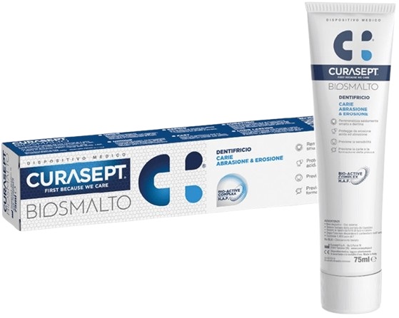 CURASEPT BIOSMALTO CARIE DENTIFRICIO 75 ML - Farmacia Murachelli Di Putelli dr. Giovanni