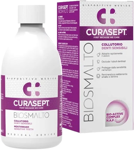CURASEPT BIOSMALTO COLLUTORIO DENTI SENSIBILI 300 ML - Farmacia Murachelli Di Putelli dr. Giovanni