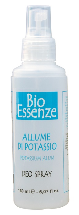 BIO ESSENZE ALLUME DI POTASSIO DEO SPRAY 100 ML - Farmacia Murachelli Di Putelli dr. Giovanni