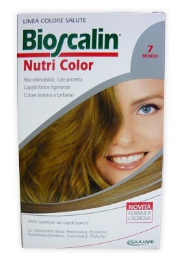 BIOSCALIN NUTRI COLOR 7 BIONDO SINCROB 124 ML - Farmacia Murachelli Di Putelli dr. Giovanni