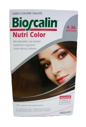 BIOSCALIN NUTRI COLOR 4,36 CIOCCOLATO SINCROB 124 ML - Farmacia Murachelli Di Putelli dr. Giovanni