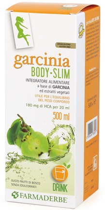GARCINIA BODY SLIM GUSTO FRUTTI DI BOSCO 500 ML - Farmacia Murachelli Di Putelli dr. Giovanni