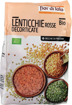 LENTICCHIE PICCOLE ROSSE DECORTICATE BIO 400 G - Farmacia Murachelli Di Putelli dr. Giovanni