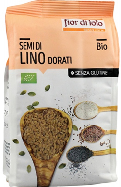 SEMI LINO DORATI SENZA GLUTINE BIO 400 G - Farmacia Murachelli Di Putelli dr. Giovanni