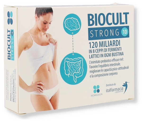 BIOCULT STRONG 10 BUSTINE DA 3 G - Farmacia Murachelli Di Putelli dr. Giovanni
