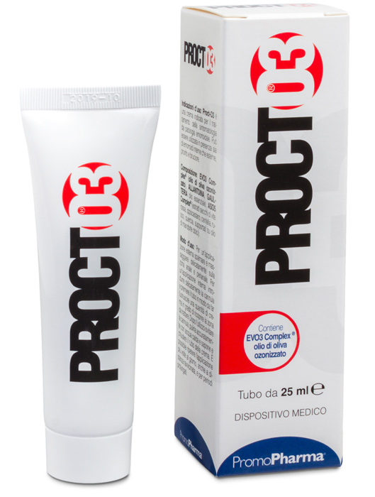 PROCTO3 CREMA PER TRATTAMENTO EMORROIDI 25 ML - Farmacia Murachelli Di Putelli dr. Giovanni