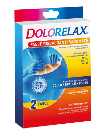 DOLORELAX FASCIA RISCALDANTE SAGOMATA 2 PEZZI - Farmacia Murachelli Di Putelli dr. Giovanni