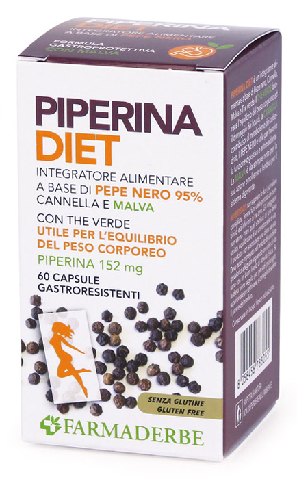 PIPERINA DIET 60 CAPSULE - Farmacia Murachelli Di Putelli dr. Giovanni