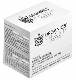 ORGANICS PHARM HAIR LOSS LOTION NEEM OIL-PEPPERMINT-BAICAPIL 12 FIALE DA 6 ML - Farmacia Murachelli Di Putelli dr. Giovanni