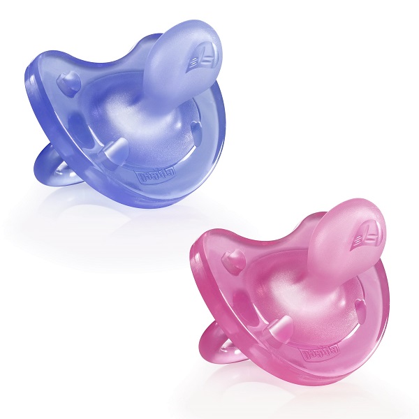 CHICCO GOMMOTTO IN SILICONE GIRL 16-36 MESI 2 PEZZI - Farmacia Murachelli Di Putelli dr. Giovanni