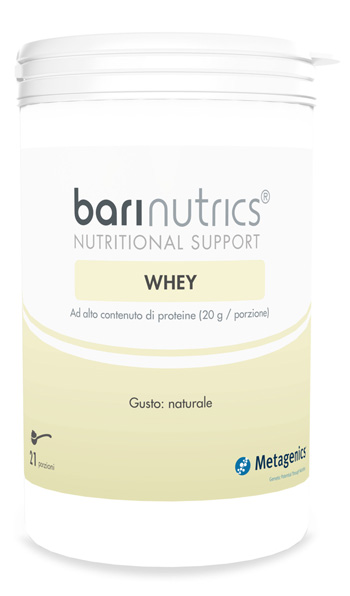 BARINUTRICS WHEY 21 PORZIONI X 22,71 G - Farmacia Murachelli Di Putelli dr. Giovanni