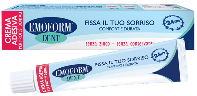 EMOFORM DENT CREMA ADESIVA PER PROTESI DENTALI 45 G PROMOZIONE - Farmacia Murachelli Di Putelli dr. Giovanni