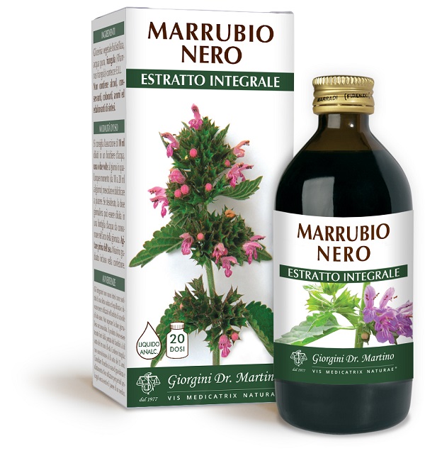 MARRUBIO NERO ESTRATTO INTEGRALE 200 ML - Farmacia Murachelli Di Putelli dr. Giovanni