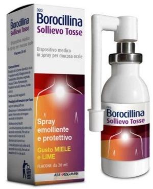 NEOBOROCILLINA SOLLIEVO TOSSE SPRAY 20 ML - Farmacia Murachelli Di Putelli dr. Giovanni