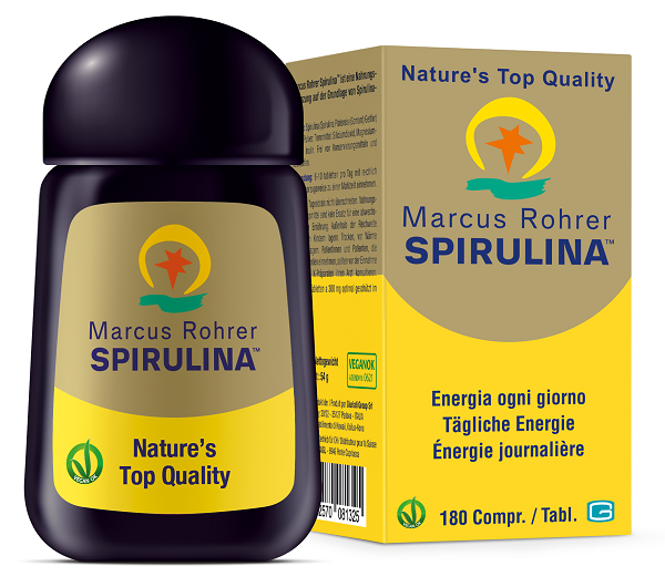 SPIRULINA MARCUS ROHRER 180 COMPRESSE - Farmacia Murachelli Di Putelli dr. Giovanni